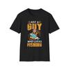 Funny Fishing T-shirt Grandpa Dad Husband Gift Fisherman Shirt