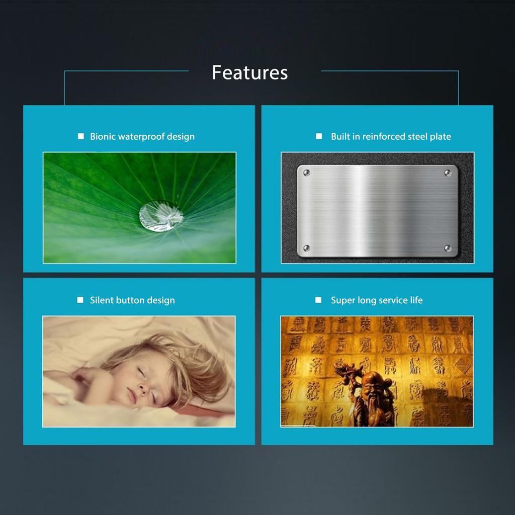 Keyboard and Mouse Wireless USB Quiet Keyboard and Mouse Set for Office with LED Indicators for PC Laptop Combo, 2.4Ghz Receiver, Ultra-Slim Use,