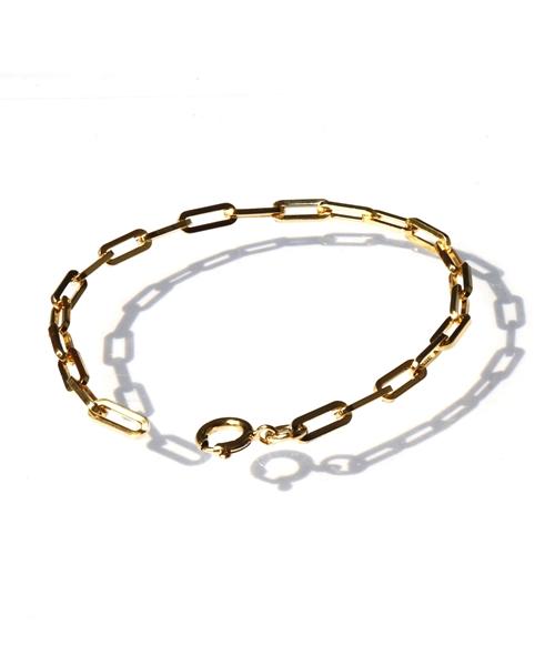 Bonbeau Square Chain Layered Bold Bracelet