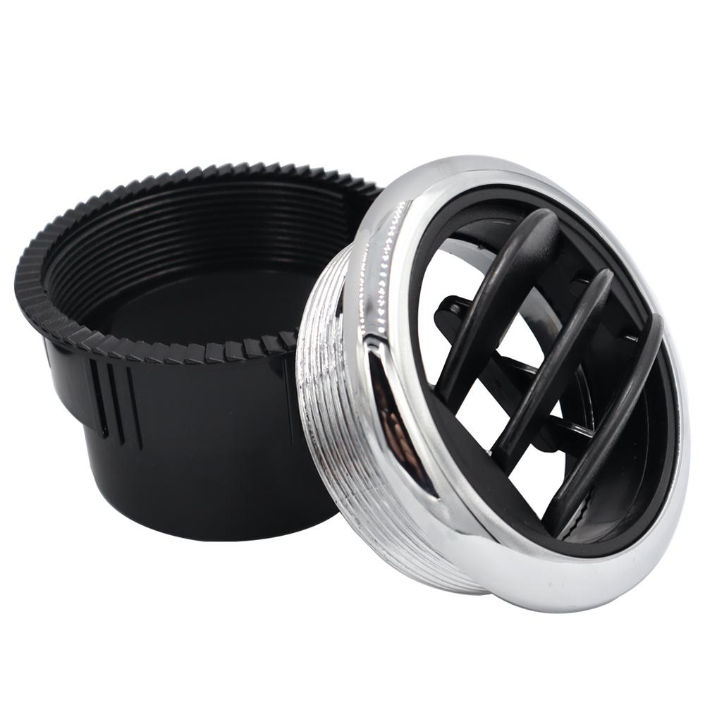 2Pcs 87mm 75mm 70mm Round AC Air Outlet Vent Louvered Knob for RV Bus Boat Yacht