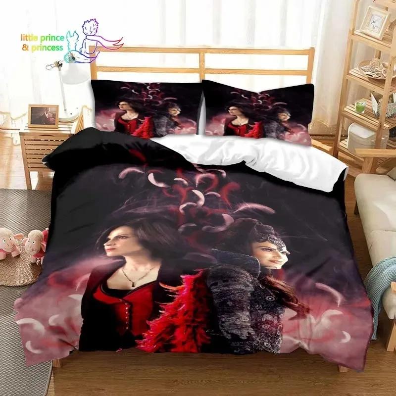 Fantasy Adventure Once Upon A Time Comfortable Duvet Quilt Cover Pillowcase Bedding Set Children Bedroom Decoration Home Textile