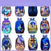 Plecak Dziecięcy Sonic The Hedgehog 2 Do Szkoły Podróży Kolorowa Grafika Projekt Unisex