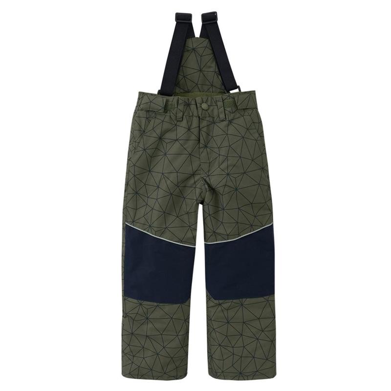 

Children s Ski Pants with Straps - 2025 Waterproof, Windproof, Warm Cotton Overalls for Outdoor Sports 122