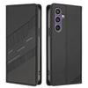 For Samsung Galaxy S23 FE Phone Cases Punk Style Imprinted Wallet Stand Leather Cover