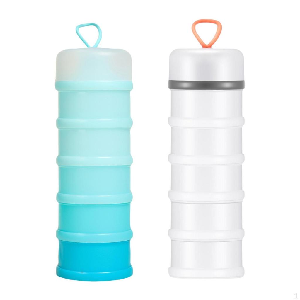 2 Pack Protein Powder Container Dispenser, Multipurpose, Portable Practical Formula