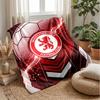 Coperta in Flanella con Stampa del Middlesbrough Football, Coperta Morbida Calda Leggera per Divano Letto Campeggio