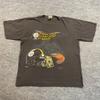 Vintage 1994 Nutmeg Pittsburgh Steelers Shirt Größe L 23x27 Schwarz USA