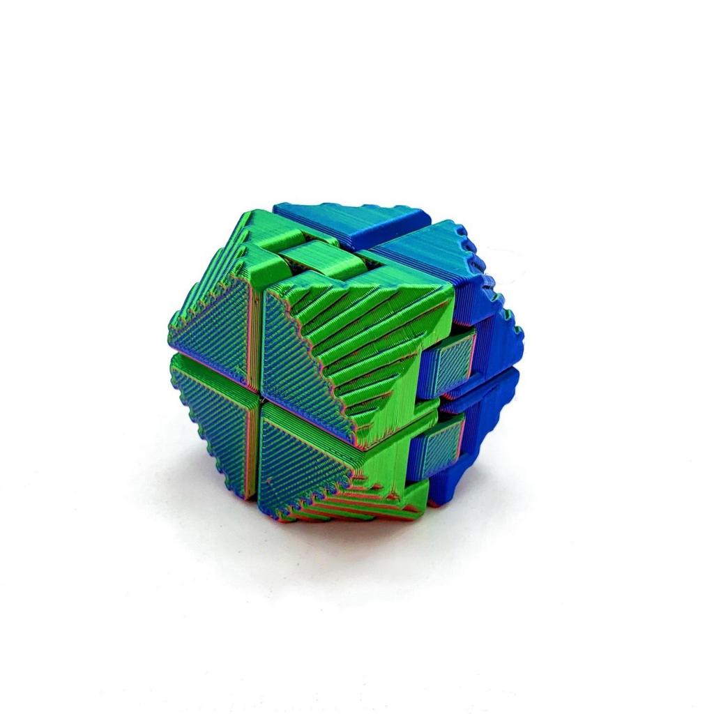 Creative 3D Printed Toys Infinity Cube Fidget Toy Ultra-Durable Sensory Stress Reliever For Adults & Kids Anxiety Relief Gift