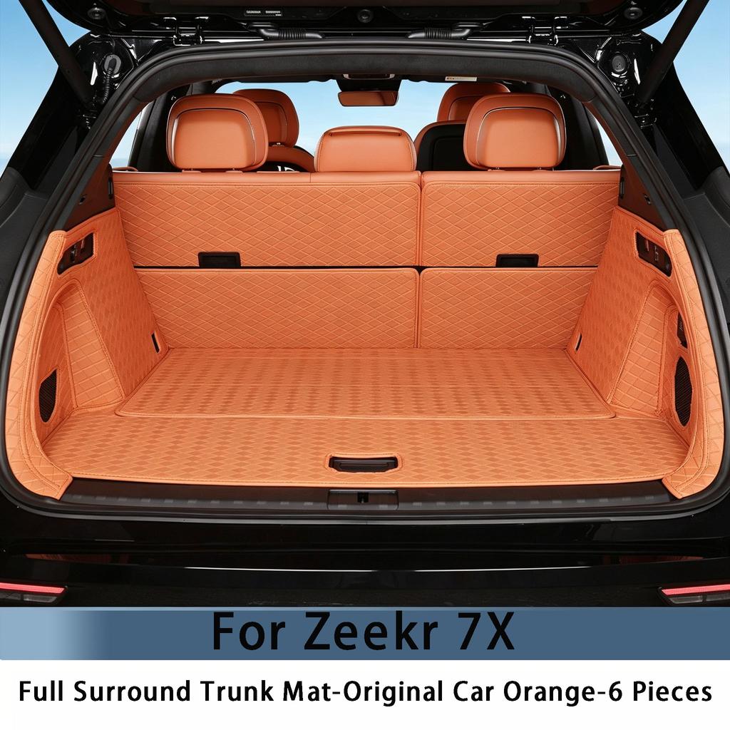 For NEW Zeekr 7X 2025-2026 Fully Enclosed Trunk Pad, Tailstock Pad, Car Specific Three-dimensional Waterproof Pad