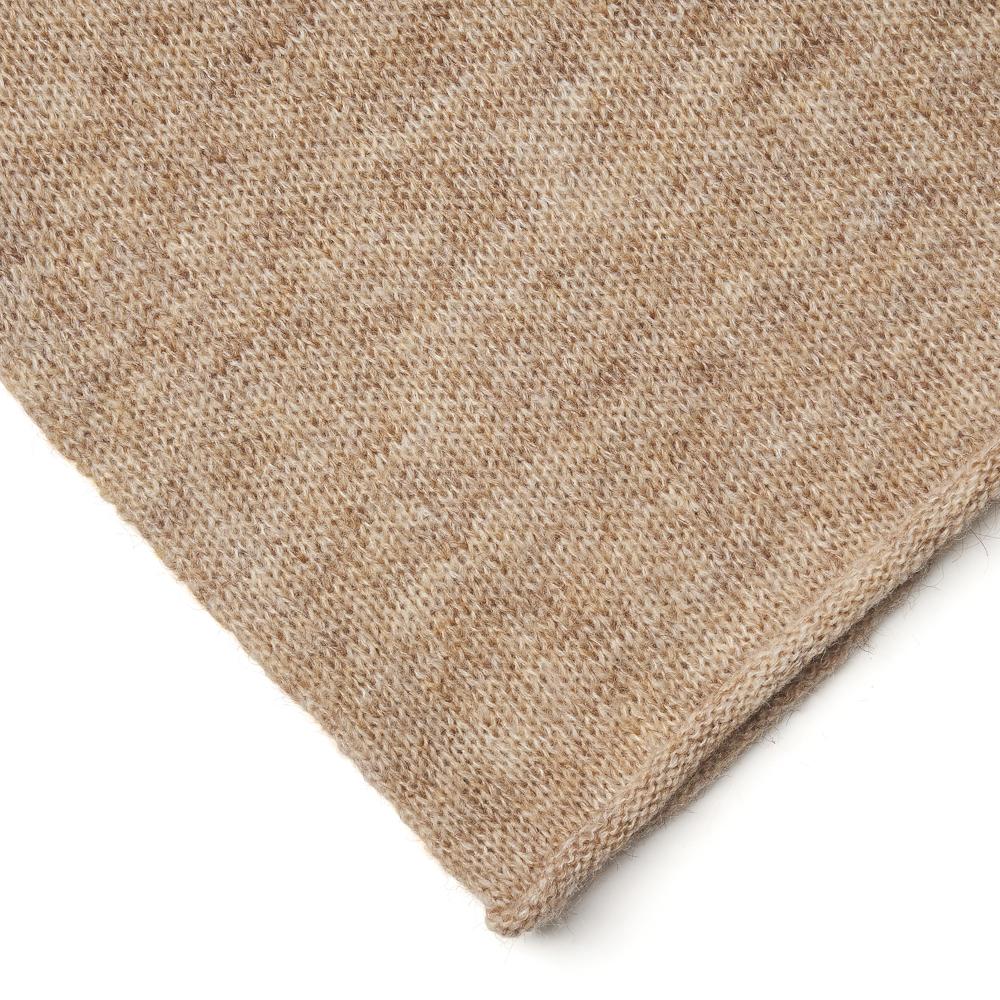 VERNO [Casual] Alpaca Piping Crew-Neck Knit Beige