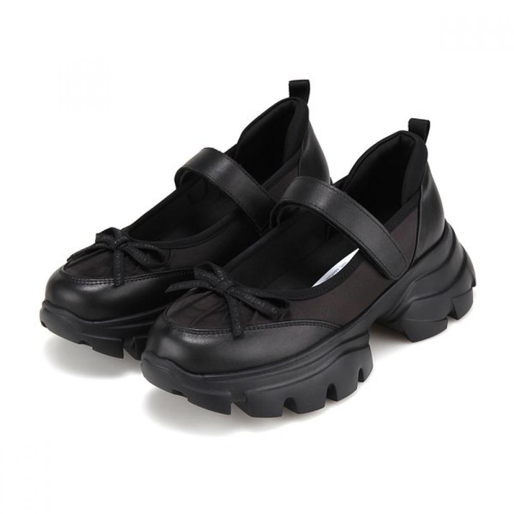 Barbara Women S SneakerS Mary Jane Fabric Ribbon 5cm Bbi606bk 250mm 11800₽