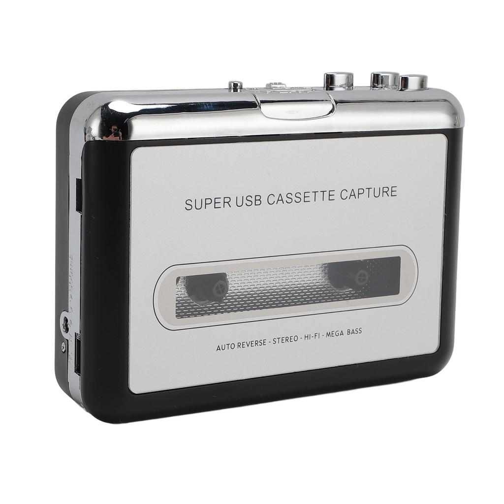 USB Cassette To MP3 Converter Tape To Digital Sound USB 2.0 Portable Cassette Player Recorder Converter with Headphones