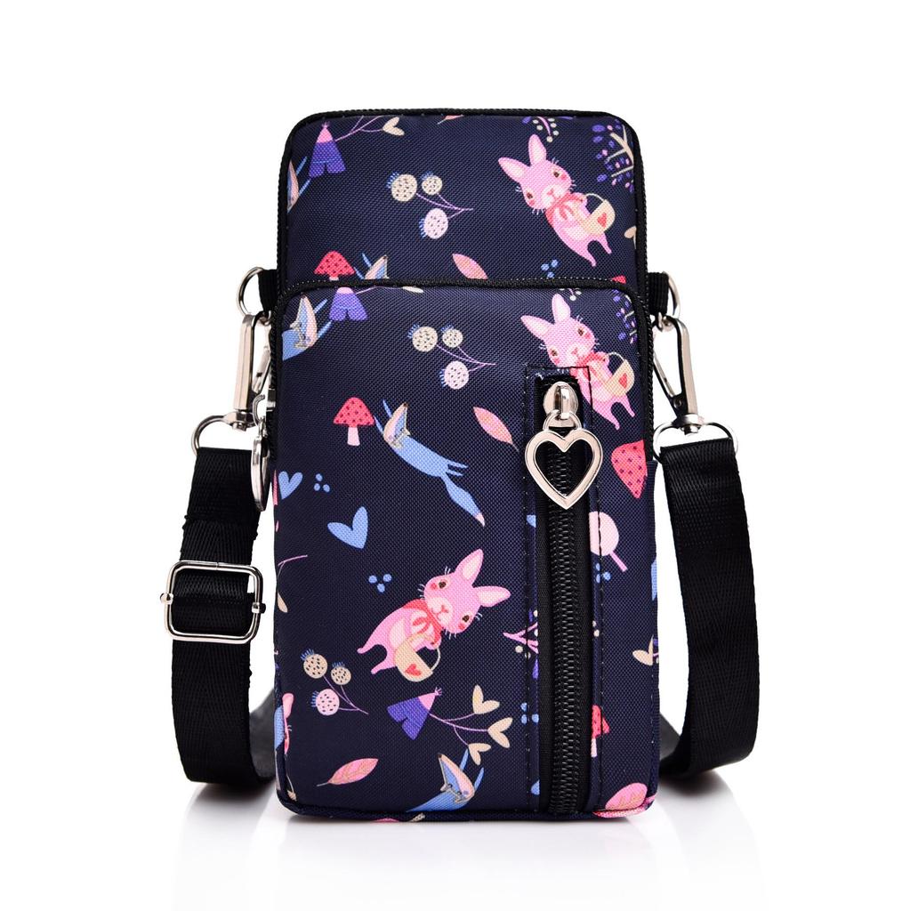Damen-Crossbody-Tasche im koreanischen Stil 2025 - Vielseitige Mini-Handytasche & Münzbörse