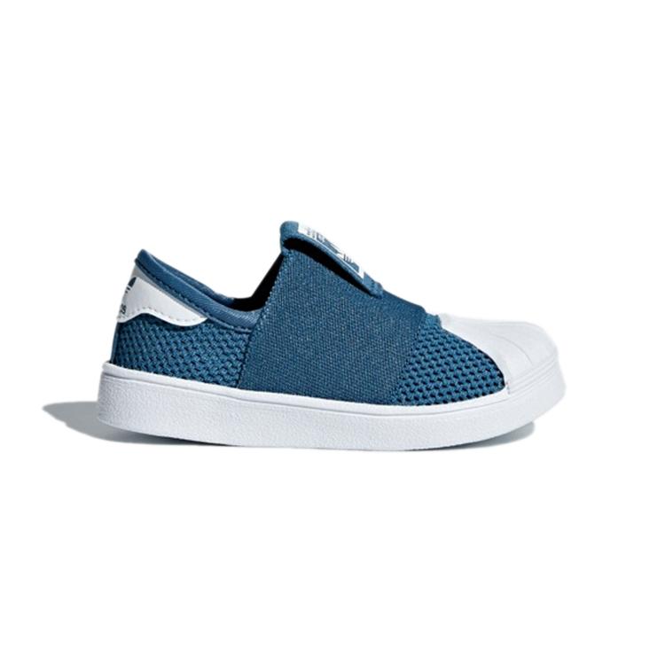 adidas Originals Superstar Smr 360 I Breathable Low Top Toddler Shoes Blue White Infant And Toddler B22433