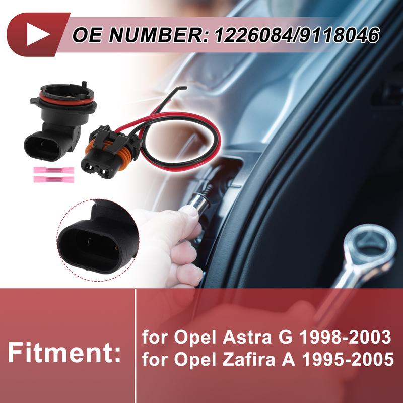 X Autohaux Разъем проводки фары для Opel для Astra G 1998-2003 №1226084