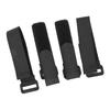 2pcs RC Car Battery Tray Plastic Battery Mounting Plate for Axial SCX10 1/10 RC Car Black