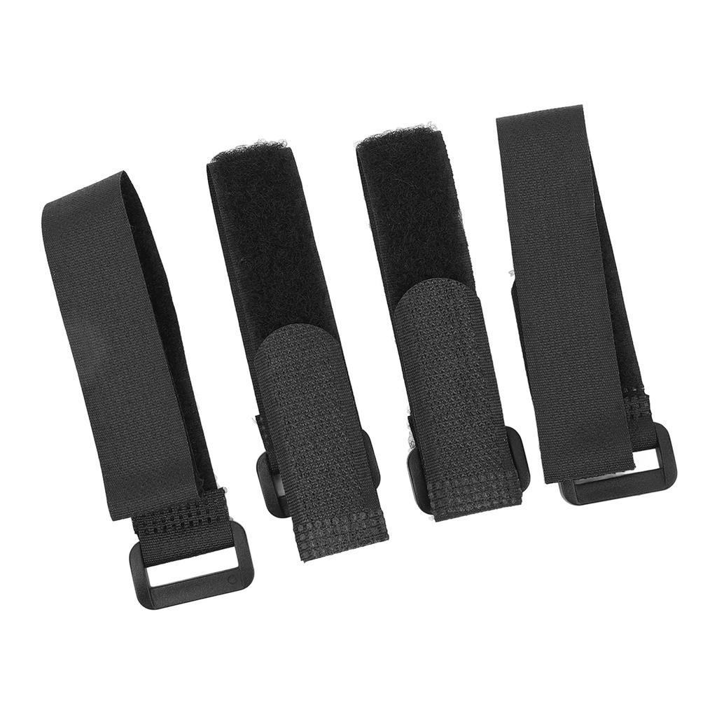 2pcs RC Car Battery Tray Plastic Battery Mounting Plate for Axial SCX10 1/10 RC Car Black