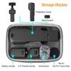 Daily Gear Case for Action Camera Accessories with Hard Shell Storage, Soft Lining and Hand Cord Carry for Luggage