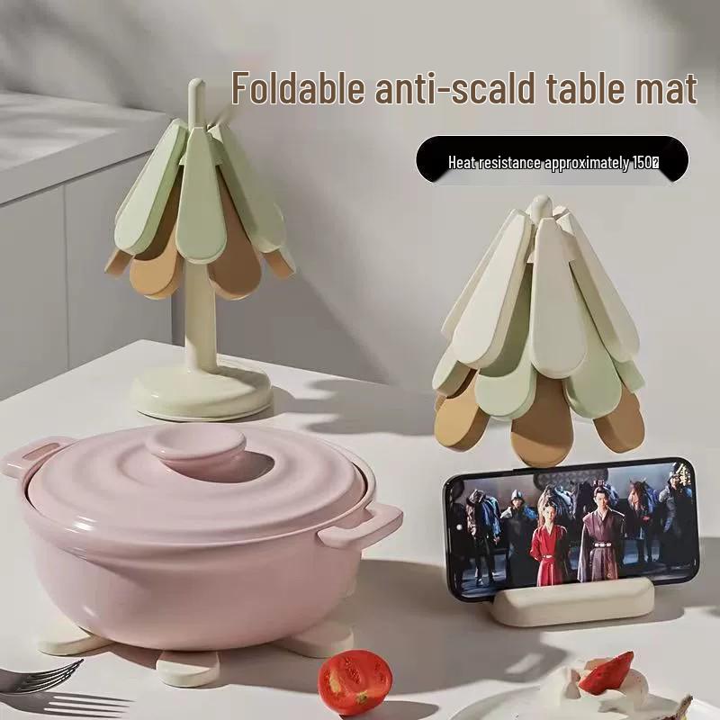 Luxury Small Tree Heat-Resistant Dining Placemat Set
