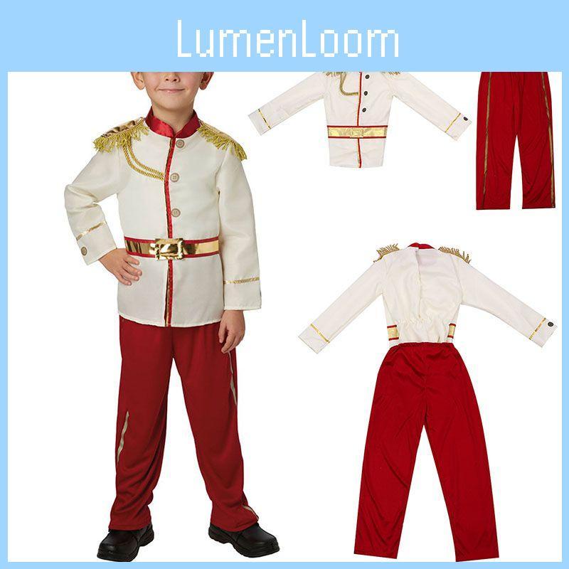 Enchanting Anime Snow White Boy Prince Charming Cosplay Costume For Christmas Masquerade