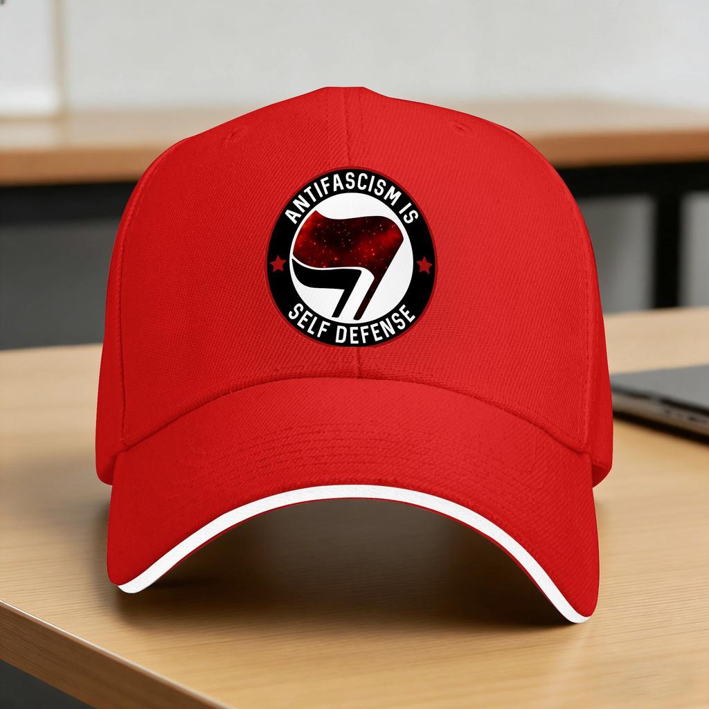 Antifa Anarcho Casual Baseball Cap Outdoor Gym Trucker Hat Summer SunProof UnisexTeens Trendy Baseball Caps