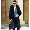 Imitation Fur Coat Autumn and Winter New Special Mink Coat Men's Mink Leather Whole Mink Long Fur Coat