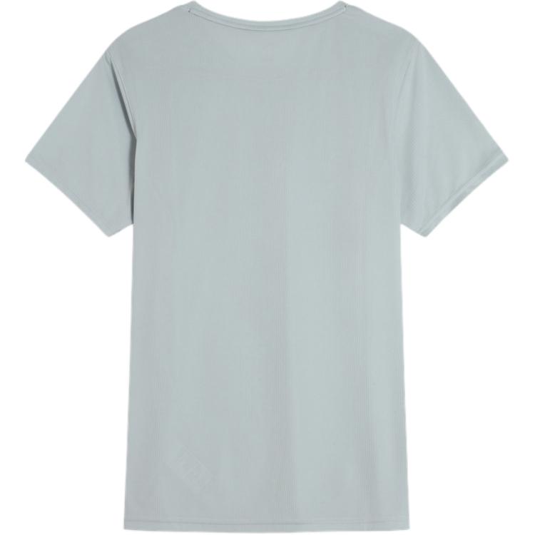 Puma Performance Cat Running Sports Series Casual Training Skin-Friendly Short Sleeve T-Shirt Men Tops Platinum-Gray 52031580