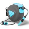 Garden Hose With Automatic Wall Reel 10 M + 1 M 5/6''