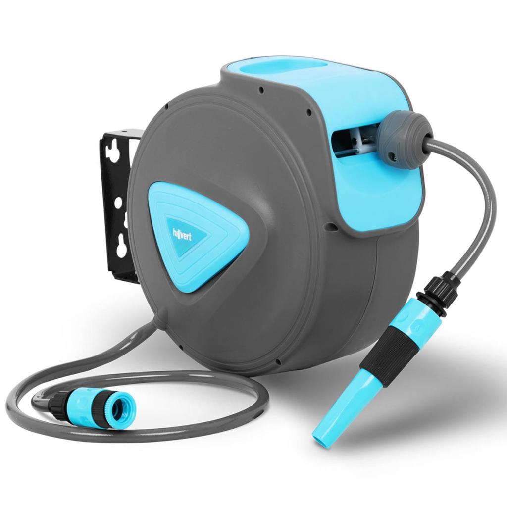Garden Hose With Automatic Wall Reel 10 M + 1 M 5/6''