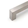 Modern Style Cabinet Drawer Handle Knob Hollow Stainless Steel Door Square Furniture Cupboard Handle Hardware