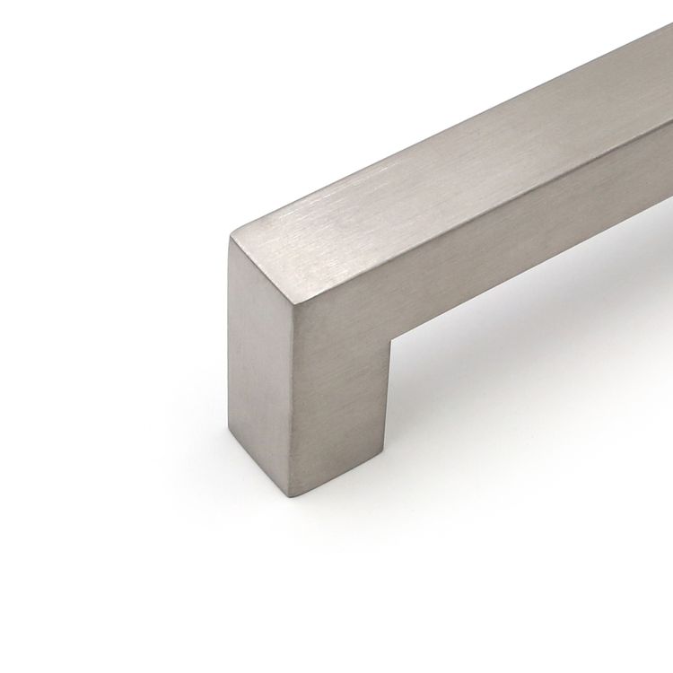 Modern Style Cabinet Drawer Handle Knob Hollow Stainless Steel Door Square Furniture Cupboard Handle Hardware