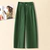 Cotton and Linen Wide-leg Casual Pants Women's 1116 Summer New Loose and Drape Feeling Thin Tencel Linen Straight-leg Pants