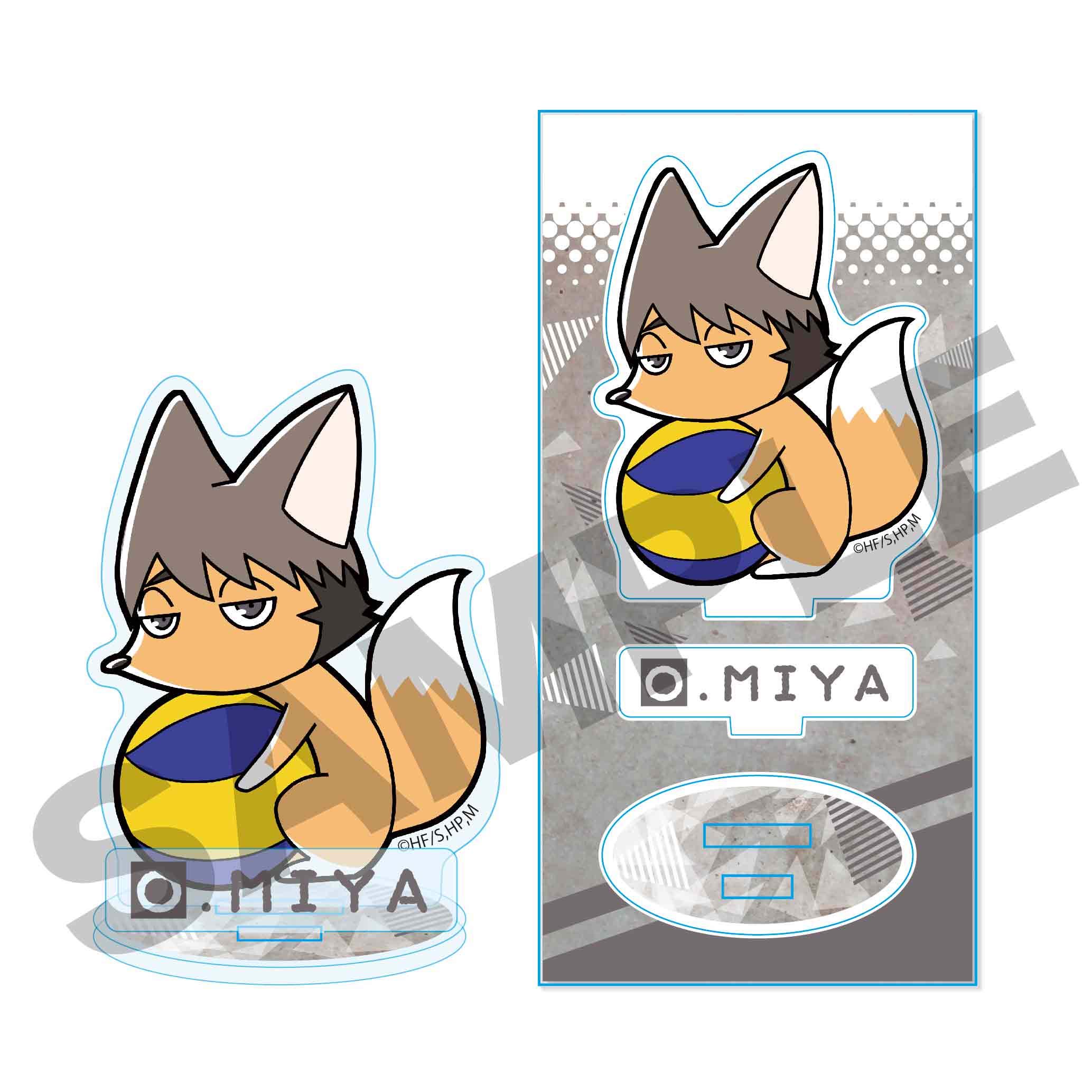 

НА ВЕРШИНУ Gyugyutto Акриловая фигурка К Осаму Haikyu!! Хайкю!! ВЕРХ/Мия