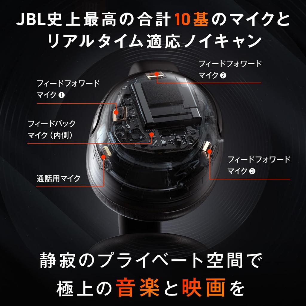 JBL TOUR ONE M3 TX Over-Ear Headphones Transmitter Hybrid Noise Cancelling Auracast Bluetooth High-Resolution Audio LDAC Multipoint Black