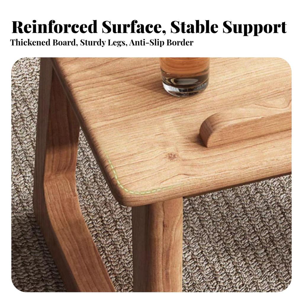 Foldable Floor Table Japanese & Design Adjustable Floor Table Portable Multi-Functional for Beverage Lovers