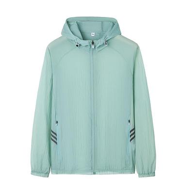 Men's Lightweight Breathable Sun Protection Jacket - Summer Loose Fit, Cool, Pure Color, Plus Size