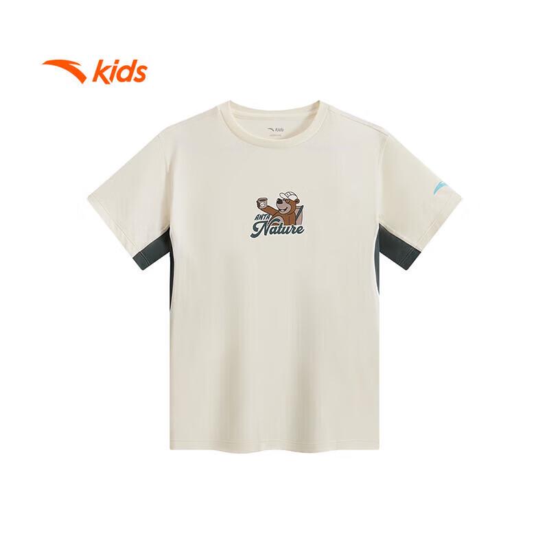 Anta Детская дышащая футболка для мальчиков с круглым вырезом 175