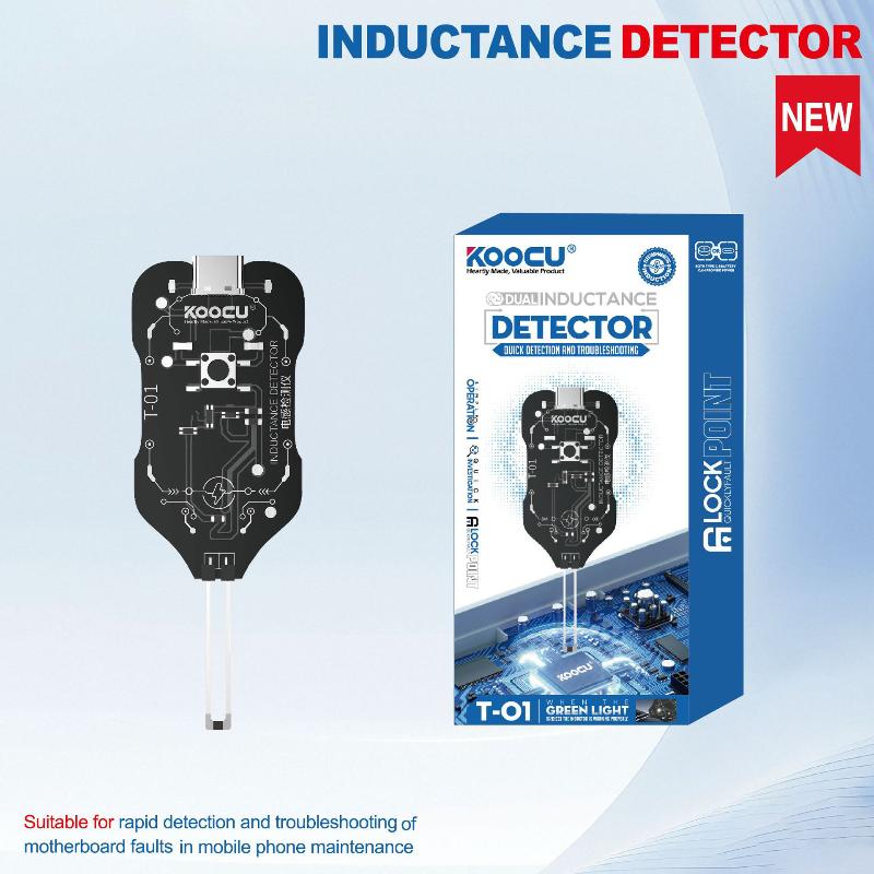 Inductance Tester Inductance Detector For Phone Motherboard Repair Short Circuit Fault Finder Tool Quick Fault Check