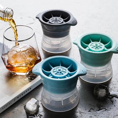 Rund Isbollsform för Whiskey: Ishockeydesign – Fryst Isbitsform Behållare.