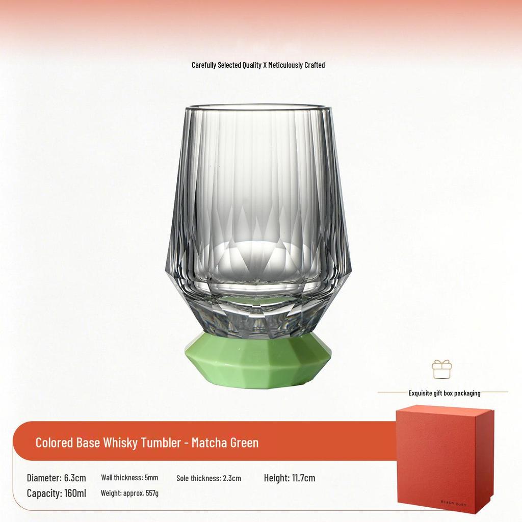 Exquisite Crystal Whiskey & Sake Glasses: Premium Barware