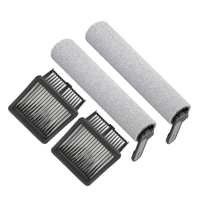 A78E-HEPA Filter Replacement Set 4Pcs Roller Brush For Dreame MOVA 2.0 Pro Trouver K10 K10 Pro Floor Scrubber Spare Parts