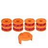 Replacement Spool and Line for String Trimmers Nylon Trimmer Spool Line Portable Practical Gardening Tool