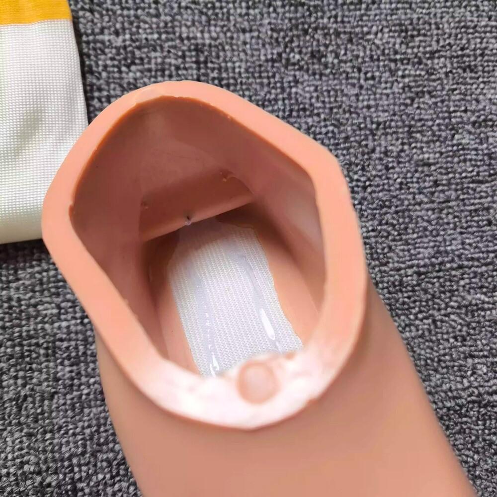 Carbon Fiber Prosthetic Foot Set - Foot Shell, Cover Sock & High-Density Foot