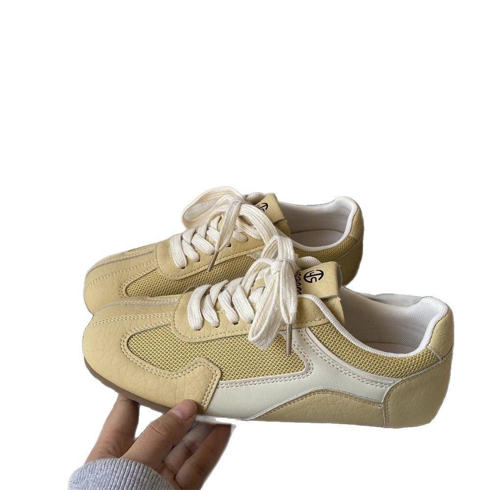 Macaron Candy Color Women's Niche Soft-soled Lightweight Casual Sports Shoes