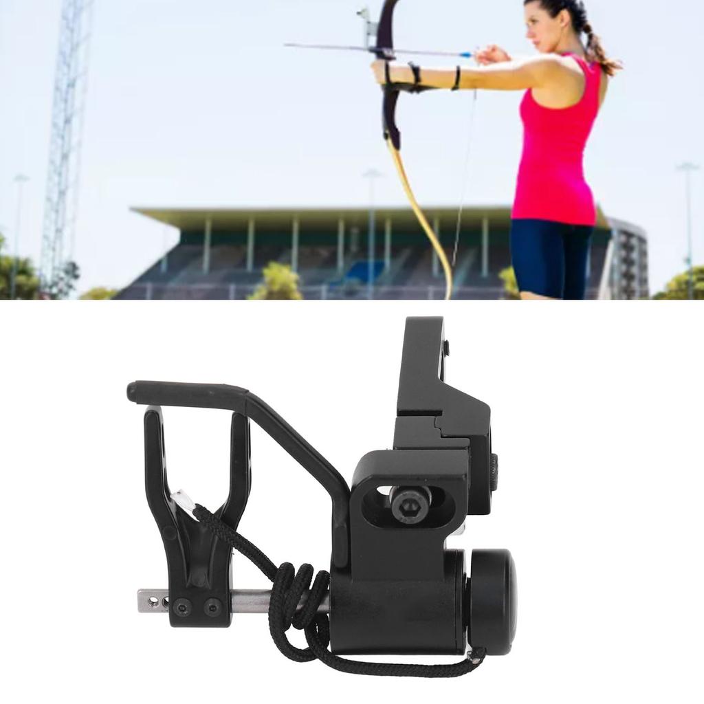 Drop Away Bow Rest Six Way Adjustable Aluminium Alloy Hunting Bow Accessories for Outdoor Hunter