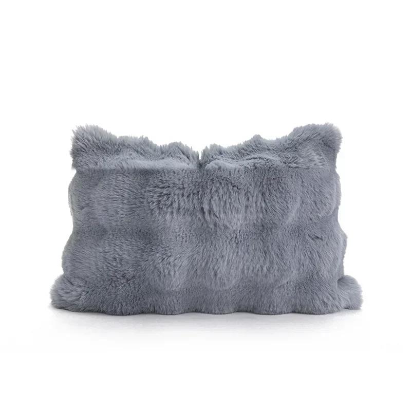 1PC Super Soft Plush Pillow Case Winter Throw Cushion Cover for Sofa and Bedside Living Room Nordic Decorations Pillowcase