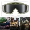 Taktische Sicherheit Outdoor-Sportarten Militärisches Schießen Paintball-Brille Antibeschlagbrille Jagd Radfahren Brille
