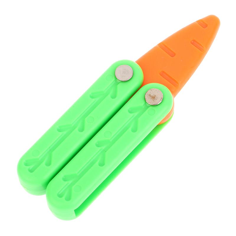 3D Printing Gravity Radish Knife Mini Carrot Model Push Card Decompressionn Toy Student Prize Children'S Cognitive Toys