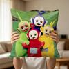 Kid Childhood Cartoon TTeletubbiES Sofa Couch Pillow Cover Cushion Case Cozy Bedroom Accent Studio Furnishing