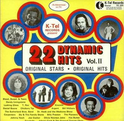 LP Record VARIOUS - 22 Dynamic Hits - Vol. II TE291 K-Tel 1972 UK Dance & Electronica Used